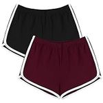 URATOT Women's Cotton Shorts Gym Sh