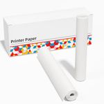 Itari M832 Portable Printer Thermal Paper, US Letter Thermal Paper - 8.5'' x 11'', Advance Thermal Printing, Thermal Roll Paper Compatible with M08F M832 Portable Printer, 2 Rolls