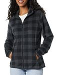 Fleece Jacket For Women Buffalo Plaid