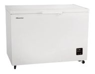 Hisense FC386D4AWLE 297Litres Freestanding Chest Freezer, 4 Star Freezer Rating, E Rated in White