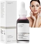 AHA 30% + BHA2% Peeling Solution,AHA 30% + BHA 2% Face Serum for Hydrated,Peeling Solution and Hyaluronic Face Serum,Face Serum for Women Peeling Solution AHA 30% + BHA 2% Exfoliating Facial Serum