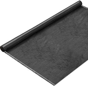 50 x 39.4'' Carbon Fiber Fabric Mesh Carbon Fiber Cloth Carbon Fiber Sheet Pure Fabric Roll 2 x 2 Twill Weave, 3k/220g for Cars for Structural Reinforcement on Concrete Wall, Boat, Basement