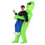 Alien Pick Me Up Inflatable Blow Up Costume Costume - One Size fits Most