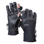 Vallerret Tinden Photography Glove, Black, FlipTech Finger Caps with Magnets, Non-Slip Grip, Merino Wool Lining, Black, X-Large