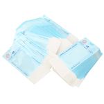 Ejoyous Self Sealing Cleaning Pouch, 57 x 130mm Professional Autoclave Sterilizer Pouches Small, Disposable Self Sealing Sterilization Pouch Bag Instrument Steriliser for Dental Materials