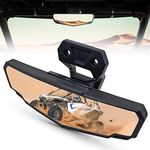 A & UTV PRO Rearview Mirror For 2020-2024 Polaris RZR PRO XP/PRO R/Turbo R/RZR Trail/S, 2024 RZR XP 1000, UTV Panoramic Center Convex Rear View Mirror Accessories, Replace OEM # 2883763,1PC