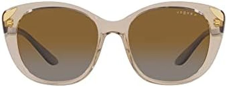 Vogue Eyewear Women Polarized Brown Lens Butterfly Sunglasses - 0VO5457S