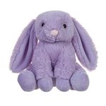 Apricot Lamb Soft Toys Plush Purple Bunny Rabbit Stuffed Animal with Fluffy Soft Ears (Purple Bunny, 8 Inches)