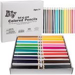 Bulk Colored Pencil Box for Kids- 20 Colors per Set, 20 Each (400 count)- Pre-Sharpened, Non-Toxic & Child Safe, Teachers School Classroom Essentials, Art Supplies for Students, Restaurants, Preschool