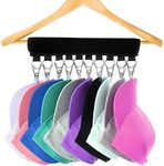 Hat Hanger Cap Holder Organiser Australia - Storage for 10 Caps, Hats – For Wardrobe Coat Hangers – Keep Your Baseball Basketball Peak Sports Caps Tidy - by Aussie Business LyfeFx