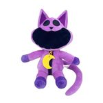 Smiling Critters Plush Toy, CatNap Plush Smiling Critters Pillow Series Figure Pressure Relief Plush Doll Gifts for Fans,Birthday and Christmas(Catnap)