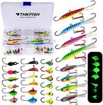 THKFISH Ice Fishing Lure 26pcs 1.1g