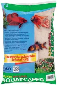 CaribSea Super Naturals Aquascapes Moonlight Sand - 10 lb - Natural Substrate for Freshwater Aquariums, Perfect for Aquascaping & Creating Stunning Landscapes