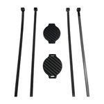 Airtag Saddle Mount for Bicycle, Airtag Bike Mount Holder Protective Case, Airtag Mount, Airtag Bike Mount Holder, Airtag Bicycle Mount, for Road Mountain Bicycle Motorcycle Reflector