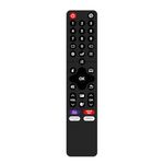 ZIEVA Compatible with VW (Visio World) Smart Tv Remote – Without Voice - Hot Keys Hotstar, Movie Box, Prime Video, Media and ZEE5 Use for LCD LED OLED QLED UHD 4K Android TVs