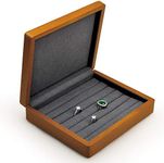 Oirlv Jewellery Box Solid Wood Ring