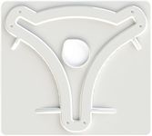 KING MB8200 Antenna Mounting Plate for KING Jack and OmniPro OTA Antennas, White