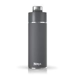 Ninja Thirsti 18oz Travel Water Bottle, For Carbonated Sparkling Drinks, Colder and Fizzier Longer, Leak Proof, 24 Hrs Cold, Dishwasher Safe, Stainless Steel Insulated Tumbler, Charcoal Gray, DW1801GY