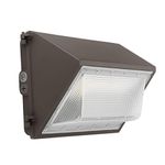 kadision LED Wall Pack with Dusk-to-Dawn Photocell, 60W Waterproof Outdoor Commercial Lighting Fixture, 150-200W HPS/MH Replacement, 5000K 7800lm 100-277V ETL/cETL Listed