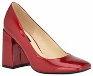 NINE WEST Women's Deon Pump, Red 600, 6