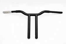 Dominator Industries 1 1/4 inch MX-T Bar, 14 inch Rise, Flat Black For 1996-2018 Dyna, Softail and Sportster