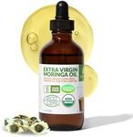Organic Moringa Oil, Cold Pressed, 