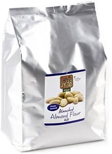 Oh! Nuts Blanched Almond Flour | All-Natural Wheat Substitute for Baking Delights Desserts Macarons, Marzipan | All-Purpose Kosher, Vegan, Paleo and Keto Friendly Diets, Gluten-Free (4.0 Pounds)