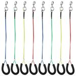 8 Pcs Dog Grooming Loop Noose, Dog Grooming Restraint Loop Grooming Loops for Dogs Groomers Long Noose for Grooming Pet Grooming Table Dog Bath Tub Pet Bathtub Medium Large Small Dog Bathing Station