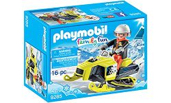Playmobil 9285 Action Snowmobile, Fun Imaginative Role-Play, PlaySets Suitable for Children Ages 4+