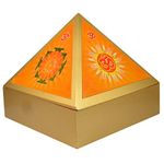 Reiki Crystal Products Wood Pyramid Box (Standard)