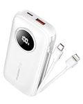 AYEWAY Small Power Bank with Built-