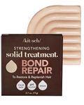 Kitsch Bond Repair Hair Mask - Strengthening Solid Treatment to Restore & Replenish | For Dry & Damaged Hair | Made in US | All Natural | Vegan | Great for All Hair Types | Zero Waste, 2.7oz