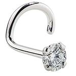 FreshTrends Cubic Zirconia Nose Rin