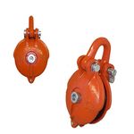 Bail Snatch Block Hoist Rigging Shackle Pulley Size 5 Inch WLL 4.5 Ton