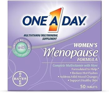 One A Day Women's Menopause Multivitamin with Vitamin A, Vitamin C, Vitamin D, Vitamin E and Zinc for Immune Health Support, Tablet