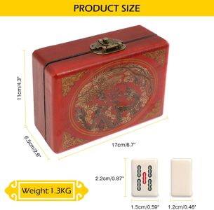 Dyna-Living Mini Mahjong Set – Portable Travel Game