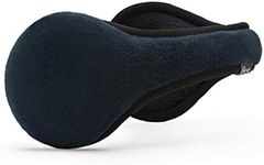 180s Men's Tec Fleece Behind-the-head Ear Warmer, Cold weather Winter Earmuffs (Navy, Ear-Warmer)