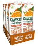 Cawston Press, 100% Squeezed Juice Cartons All Natural, Vegan, No Added Sugar Hand Picked Oranges, 1 L (Pack of 6)