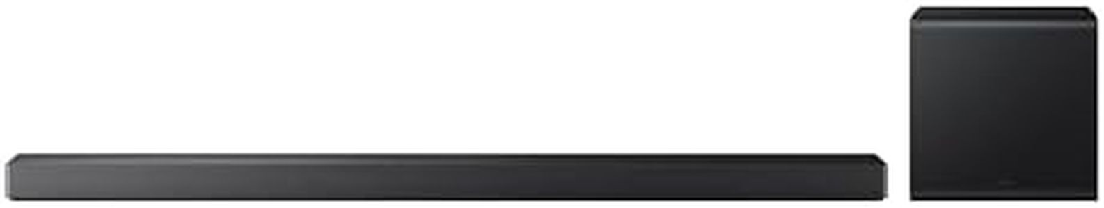 Samsung Sound Bar, QS700F, Convertible, Dolby Atmos, Wireless, Subwoofer, Surround Sound, 6 Speakers, 3.1.2 Channel, 345 watts, Dolby DTS, eARC, Bluetooth, AirPlay, Soundbar (HW-QS700F/ZC)