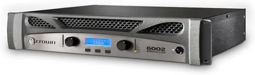 Crown Power Amplifier, Black and Si
