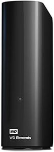 WD 16TB Elements Desktop External Hard Drive, USB 3.0 for plug-and-play storage - WDBWLG0160HBK-NESN