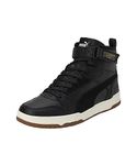 PUMA Unisex RBD Game WTR Sneaker, Black Black Team Gold, 5 UK