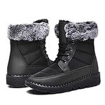 TOLLN Womens Winter Snow Boots Wate