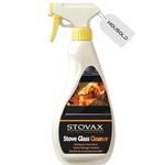 Housold 500ml Stovax Stove Glass Cleaner Spray, Powerful Cleaning Formula Stain Remover, Streak-Free Shine for All Log Burner, Window, Glass Stove & Fireplace (Pack of 1)