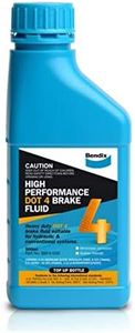 Bendix BBF4-500 Dot3 Brake Fluid, 500 ml, Blue