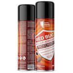 Bed Bug Killer Aerosol - 530ml, Effective for Mattresses & Sofas, Eliminates Bed Bugs, Eggs, and Nymphs, Non Staining & Low Odour, Quick & Easy Application. Reliable and Safe, Ideal for Home Use.