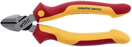 Wiha 32933 6.3-Inch Insulated Industrial Diagonal Cutter