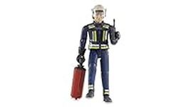 Bruder Fire Fighter Figure with Extinguisher