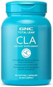 GNC Total Lean CLA | Improves Body Composition & Lean Muscle Tone, Fuels Fat Metabolism & Energy Without Stimulants | Gluten Free | 90 Softgels