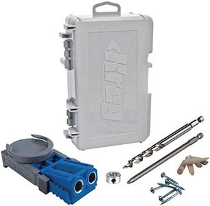 Kreg Jig R3 - Kit de Articulación para Madera con Guías de Acero y Tornillos, Perforación Precisa 12-38 mm
